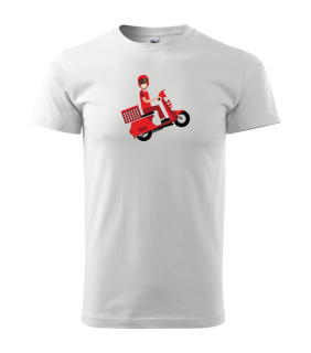 MSP Pánské triko s moto motivem Skútr