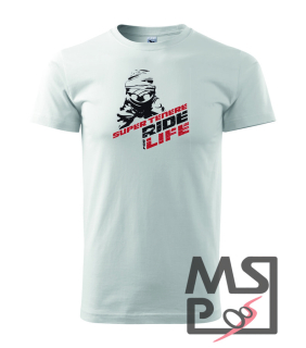 MSP Triko s motivem Yamaha Super tenere - ride for life