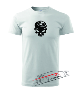 Pánské triko s motivem 030 BMW lebka