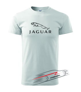 Pánské triko s motivem 051 Jaguar bílé M