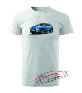 Pánské triko s motivem 066 Nissan qashqai