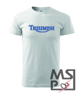 MSP Pánské triko s moto motivem 76 Triumph