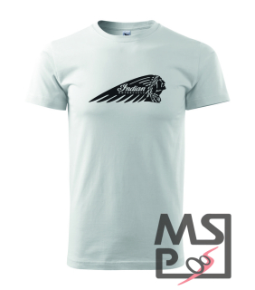 MSP Pánské triko s moto motivem 77 Indian