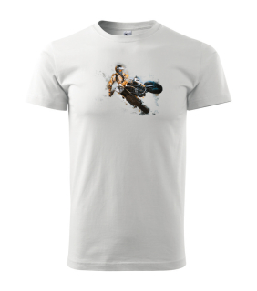 MSP Pánské triko s moto motivem 116 Cross