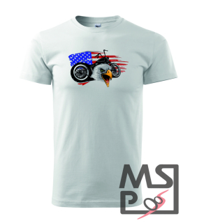 MSP Pánské triko s moto motivem 128 Harley