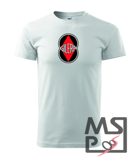 MSP Pánské triko s moto motivem 220 Gilera bílé XL