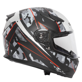 SPADA Integrální moto helma RAIDEN XL Kamufláž šedá matná