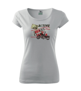 Dámské Triko s moto motivem 58 Active street