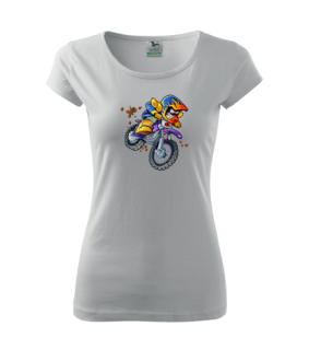 Dámské Triko s moto motivem 64 Cross