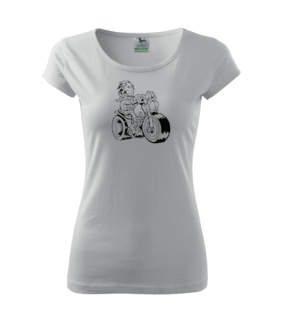 Dámské Triko s moto motivem 123 Chopper