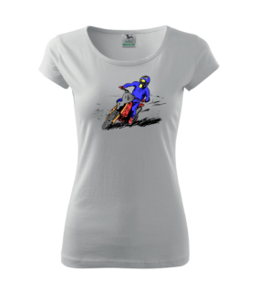 Dámské Triko s moto motivem 126 Cross