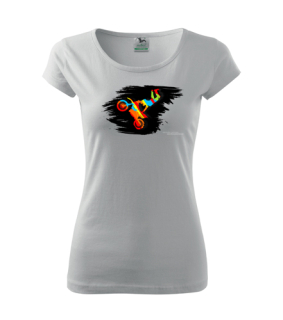 Dámské Triko s moto motivem 172 Motocross