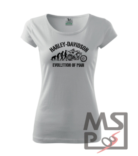 Dámské Triko s moto motivem 187 Harley