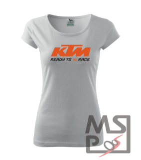 Dámské Triko s moto motivem 190 KTM