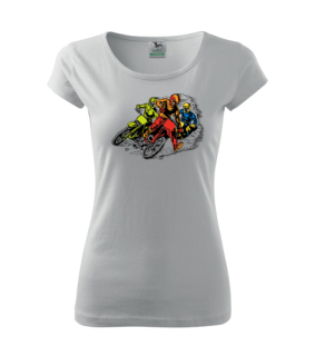Dámské Triko s moto motivem 202 Cross