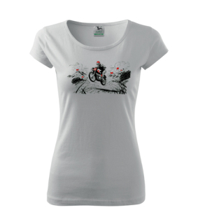 Dámské Triko s moto motivem 225