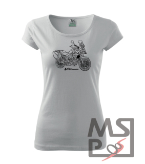 Dámské Triko s moto motivem 259 Suzuki V-Strom