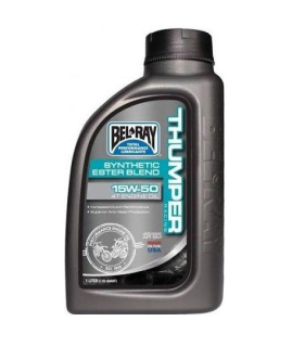 BEL-RAY Motorový olej THUMPER RACING SYNTHETIC ESTER BLEND 4T 15W50 1L