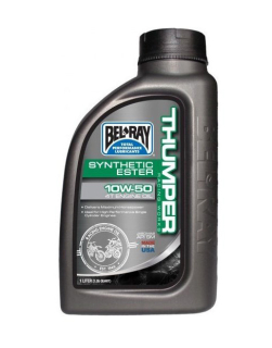 BEL-RAY Motorový olej THUMPER RACING WORKS SYNTHETIC ESTER 4T 10W50 1L