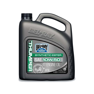 BEL-RAY Motorový olej THUMPER RACING WORKS SYNTHETIC ESTER 4T 10W50 4L