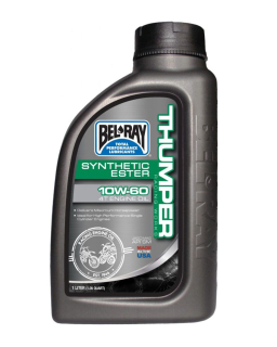 BEL-RAY Motorový olej THUMPER RACING WORKS SYNTHETIC ESTER 4T 10W60 1L