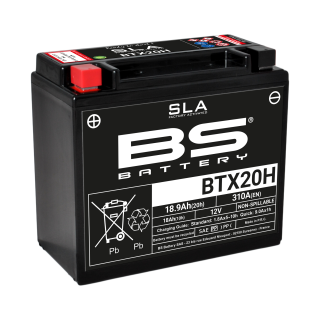 BS-BATTERY V továrně aktivovaný akumulátor BTX20 (FA) (YTX20 (FA)) SLA