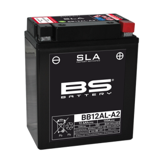 BS-BATTERY V továrně aktivovaný akumulátor BB12AL-A2 (FA) (YB12AL-A2 (FA)) SLA