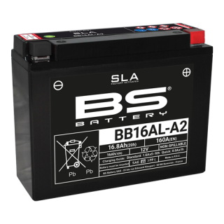 BS-BATTERY V továrně aktivovaný akumulátor BB16AL-A2 (FA) (YB16AL-A2 (FA)) SLA