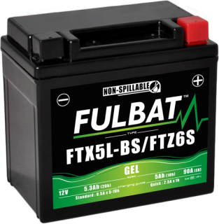 FULBAT Gelový akumulátor FTX5L-BS GEL (YTX5L-BS GEL)