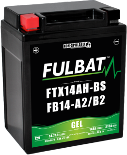 FULBAT Gelový akumulátor FB14-A2 GEL (12N14-4A) (YB14-A2 GEL)