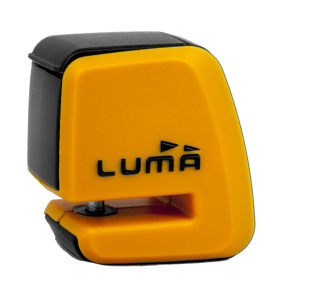 LUMA Zámek na kotouč ENDURO 92D d5mm oranžový