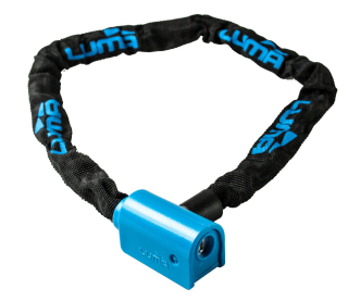 LUMA Řetězový zámek ENDURO 5 100cm modrý