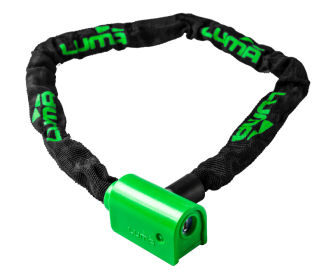 LUMA Řetězový zámek ENDURO 5 100cm zelený