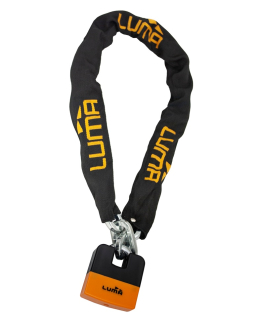 LUMA Řetězový zámek KDM28 120cm oranžový