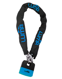 LUMA Řetězový zámek KDM28 150cm modrý