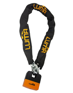 LUMA Řetězový zámek KDM28 150cm oranžový