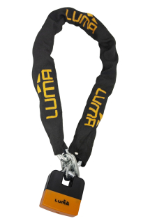 LUMA Řetězový zámek KDM28 170cm oranžový