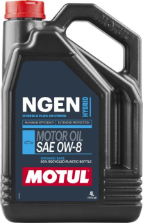 MOTUL Motorový olej NGEN HYBRID 0W8 4L