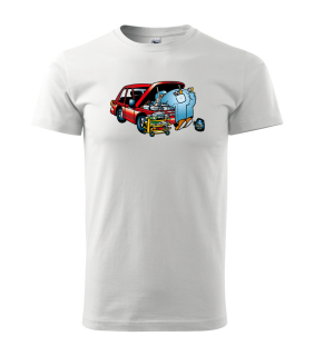 Pánské triko s motivem 077 Mechanik