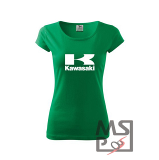 Dámské triko s motivem Kawasaki