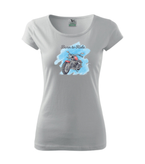 Dámské Triko s moto motivem 86 Born to Ride