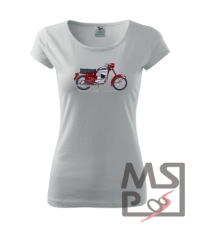 Dámské Triko s moto motivem 242 Jawa