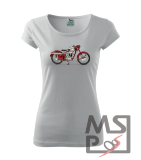 Dámské Triko s moto motivem 243 Jawa