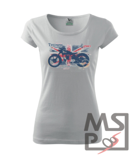 Dámské Triko s moto motivem 260 Triumph