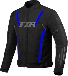 TXR Bunda na motorku Gunner černo-modrá XXL