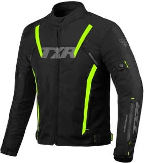 TXR Bunda na motorku Gunner černo-fluo žlutá XXL