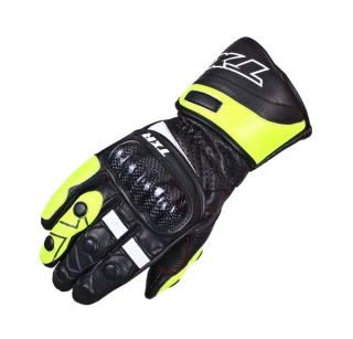 TXR Rukavice na motorku Gunner černo-fluo žluté L